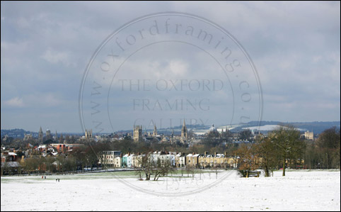 OXFORD SPIRES IN SNOW